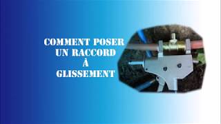 Comment poser un raccord à glissement pour PER [upl. by Errised]