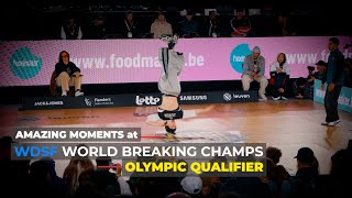 Amazing Moments 🏅 OLYMPIC QUALIFIER at WDSF World Championship Breaking 2023  stance 4k [upl. by Clausen]