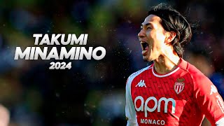 Takumi Minamino 南野 拓実 is Showing His Talent at Monaco [upl. by Maillliw]