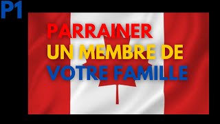 Procédures de parrainer un membre de la famille au canada de 20242026 [upl. by Dominick]