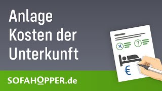 Anlage Kosten der Unterkunft  KDU [upl. by Ecyor]