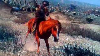 Red Dead Redemption  How to break a horse [upl. by Reg]