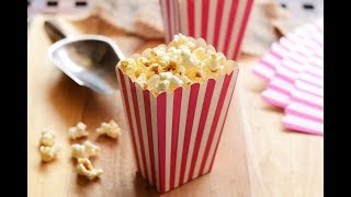 Butter popcorn homemade butter popcorn Under 10 Mins [upl. by Enilada]