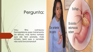 Meu filho começou Domperidona para tratamento do Refluxo  Mas tem piorado  O que pode ser [upl. by Braunstein]