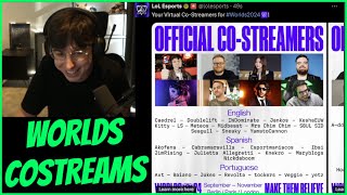 Caedrel Reacts To Worlds 2024 CoStreamers Announcement [upl. by Irakuy]