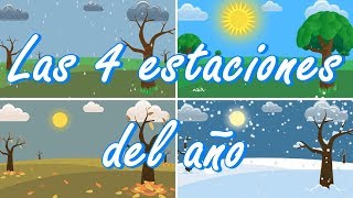 Las 4 estaciones del año ¿Cuándo empiezan y cuando terminan [upl. by Sleinad122]