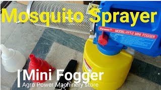 Mini Fogger Machine Farmate [upl. by Devaney328]