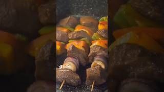 How to Make The Best Steak Kabobs short cooking [upl. by Macgregor]