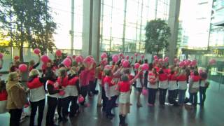 Tyttöjen päivän flash mob [upl. by Annayr]