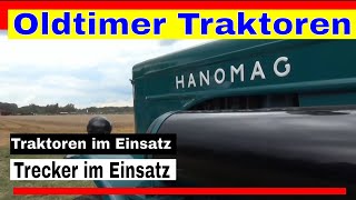 Oldtimer Traktoren im Einsatz auf dem Treckertreffen in Nordhorn [upl. by Rosol456]