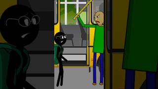 STICKMAN HAS JOINED A CREEPY CULT Baldi Basics Horror game [upl. by Goulette642]