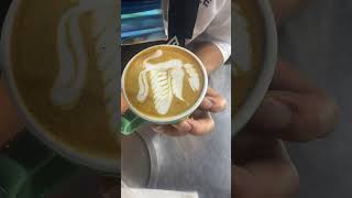 cappuccino baristas coffeeart coffee coffeart latteartclass latteart latte coffeelatte [upl. by Sacttler326]