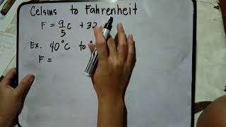 Paano Magconvert ng Fahrenheit to Celsius at Celsius to Fahrenheit [upl. by Carmelina]