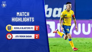 Highlights  Kerala Blasters FC 22 ATK Mohun Bagan  Match 66  Hero ISL 202122 [upl. by Nanahs433]