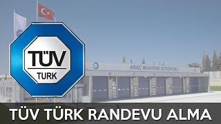 Tüvtürk Randevu Alma  Araç Muayene Randevu Almak [upl. by Cormick]