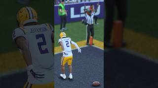 LSU Justin Jefferson Griddy 🔥🕺 cfb25 [upl. by Greenberg51]