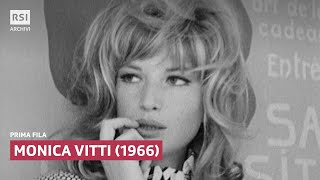 Monica Vitti 1966  Prima fila  RSI ARCHIVI [upl. by Anivahs]