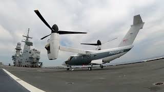 AW609 tiltrotor successfully completes first ship trial campaign  Leonardo Helicopter [upl. by Amehr813]