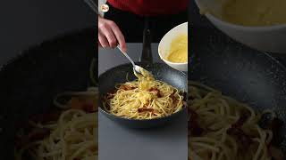 La VRAIE recette des carbo 🤤 carbonara carbo pates pasta recettefacile cuisinefacile [upl. by Cochran834]