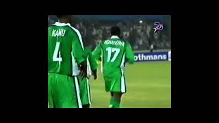 Africa Cup of Nations 2000  Quarterfinals  Nigeria vs Senegal  Goles [upl. by Eibrad]