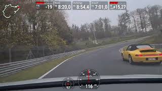 Nordschleife Touristenfahrten 01112024 1145 Uhr RaceChrono [upl. by Johnsten472]