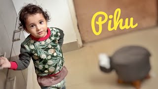 Pihu ne pura ghar ganda karke raka hai 😤 pihu cute moments  Rasbhari moments [upl. by Naahsar202]