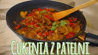 Cukinia z patelni Polecam przepis 🍛🍜🍲 [upl. by Gabriella]