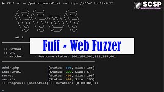 Kali Tools  ffuf  fuzz faster you fool [upl. by Ann-Marie]