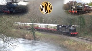 Winter Steam Gala  South Devon Railway 31122023 [upl. by Aicetel]