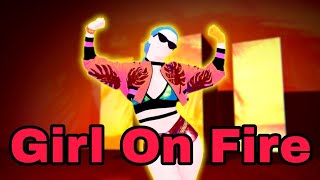 Girl on fire By alicia keys Just dance 2022 fanmade [upl. by Kenrick]