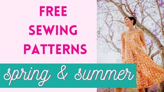 FREE AMAZING Sewing Patterns for SpringSummer 2021  Plus Size Inclusive [upl. by Mitchell]