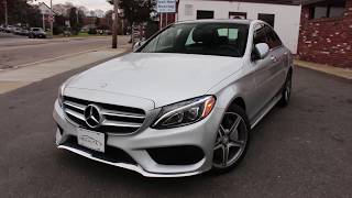 2015 Mercedes Benz C300 4Matic Review  Start Up Revs and Walk Around [upl. by Rabkin]