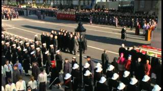 2011 Remembrance Sunday Ceremony at the Cenotaph  Part 2 of 3 [upl. by Mable533]