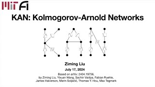 Ziming Liu  KAN KolmogorovArnold Networks [upl. by Micro]