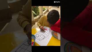 Elmer the elephant Art amp craft activity [upl. by Neyuq90]