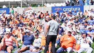 CU Buffs at the Denver Broncos Practice [upl. by Lanette787]