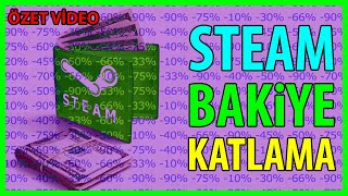 2023 STEAM BAKİYE KATLAMA 💲 ÖZET VİDEO [upl. by Dnartreb60]