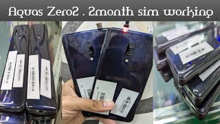 aquas zero2 review BhaMobile fresh amp Dot amp shade 2 month sim working  MUHAMMAD zohaib [upl. by Lemhaj]