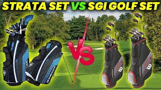 Callaway Strata Ultimate set vs wilson sgi golf set Review and Comparison [upl. by Salmon638]