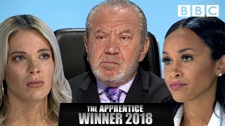 Argument erupts in the boardroom as Lord Sugar announces winner  The Apprentice Final 2018  BBC [upl. by Sharity]