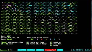 Curse of War  Fast Action RTS Game  Terminal Game [upl. by Shere]