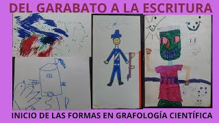 CLASE 41 DE GRAFOLOGÍA CIENTÍFICA  DEL GARABATO Y DIBUJO DEL NIÑO A LA ESCRITURA [upl. by Othelia]