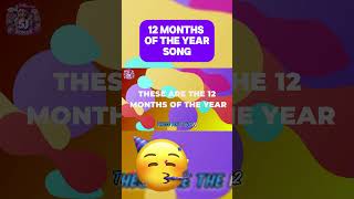 Months of the Year Syllable Song Phonological Awareness  5J Songs [upl. by Keppel]