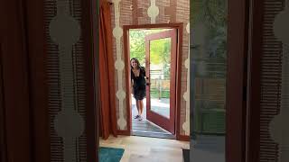 ad toured the HGTV Urban Oasis home ft beautiful Masonite DoorsThatDoMore HGTV HGTVUrbanOasis [upl. by Ithnan]