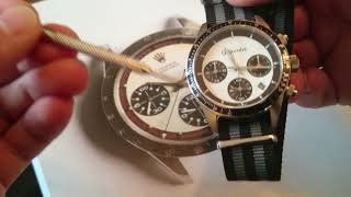 Gigandet Race King Eine Rolex Daytona quotPaul Newmanquot Hommage  Review  Deutsch [upl. by Reich169]