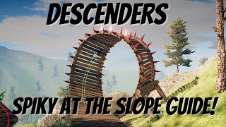 Descenders  Spiky at the Slope Achievement Guide  Spiky Gap  Grand Tour [upl. by Huppert]