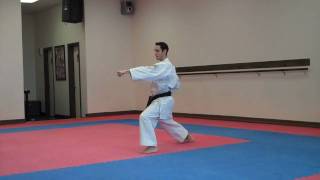 JO NO Shotokan Karate Kata  Asai Slow motion Warren Levi Karate [upl. by Rayburn]