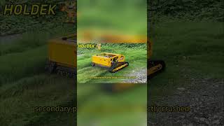 Remote Control Crawler Mower OffRoad Tankremotecontrolmower farming lawnmower mower machine [upl. by Eruza]