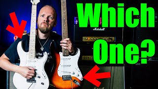 Squier Affinity Stratocaster vs Yamaha Pacifica 112 Battle of the Strats [upl. by Isbel]