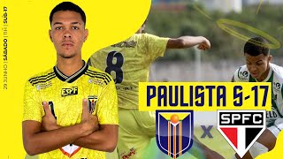 CATANDUVA X SÃO PAULO  CAMPEONATO PAULISTA SUB17 [upl. by Aivila637]